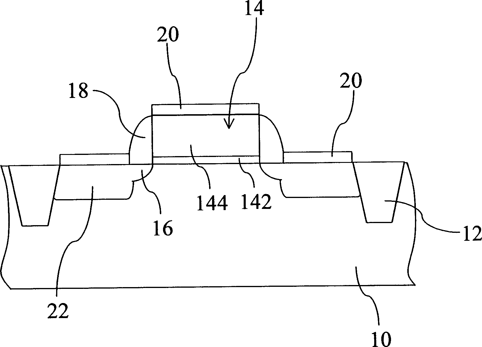 Manufacturing method of semiconductor assembly part capable of improving lattice defectin silicon build up crystal layer
