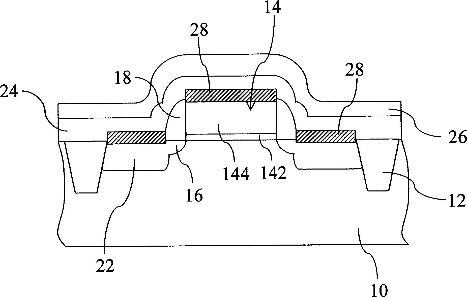 Manufacturing method of semiconductor assembly part capable of improving lattice defectin silicon build up crystal layer