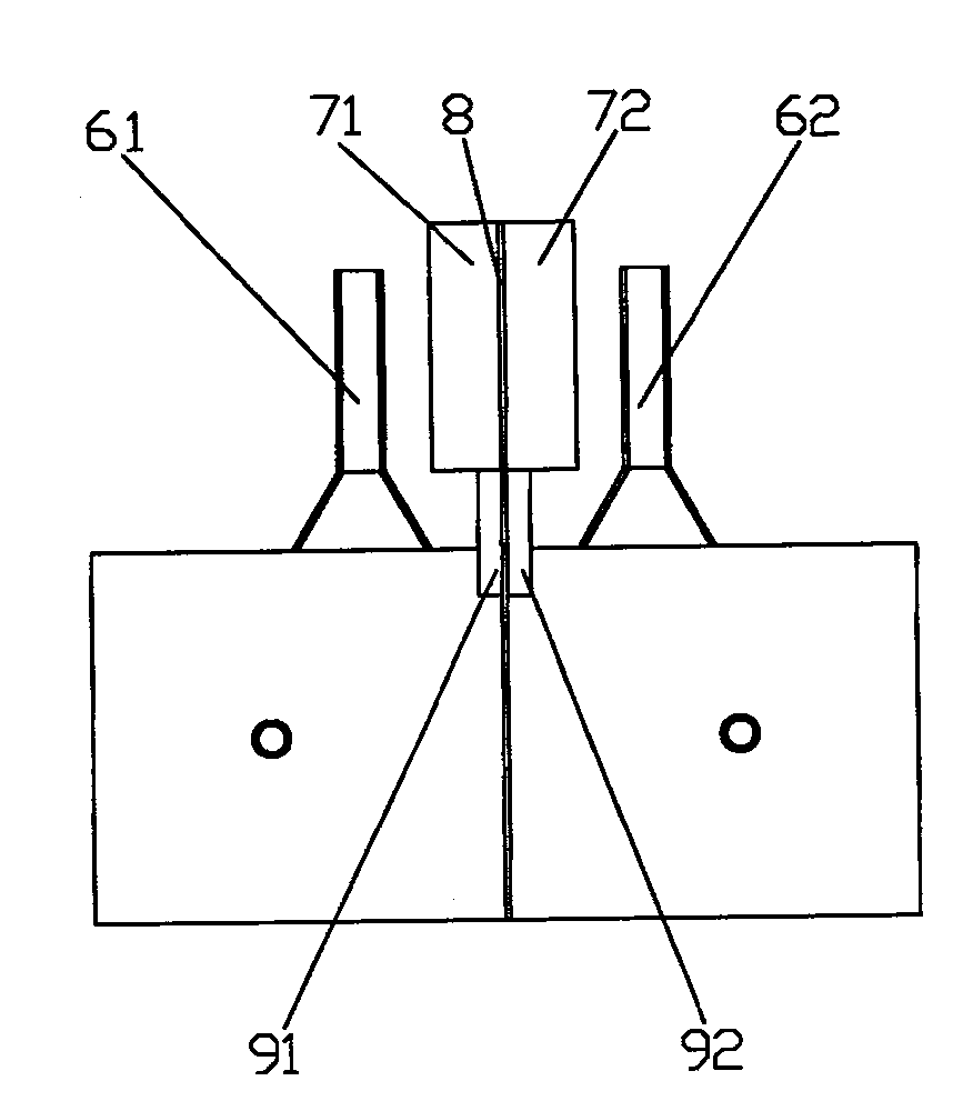 Electromagnetic sensor for aluminum alloy electromagnetic field auxiliary semi-continuous casting