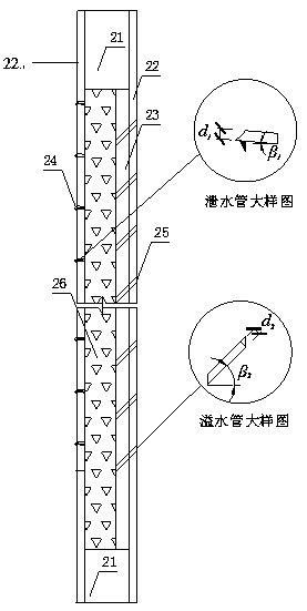 Interception diversion anchoring slab-pile wall and design method thereof