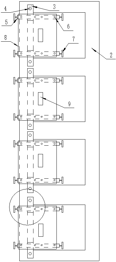 A device for collecting sundries under a patient's bed