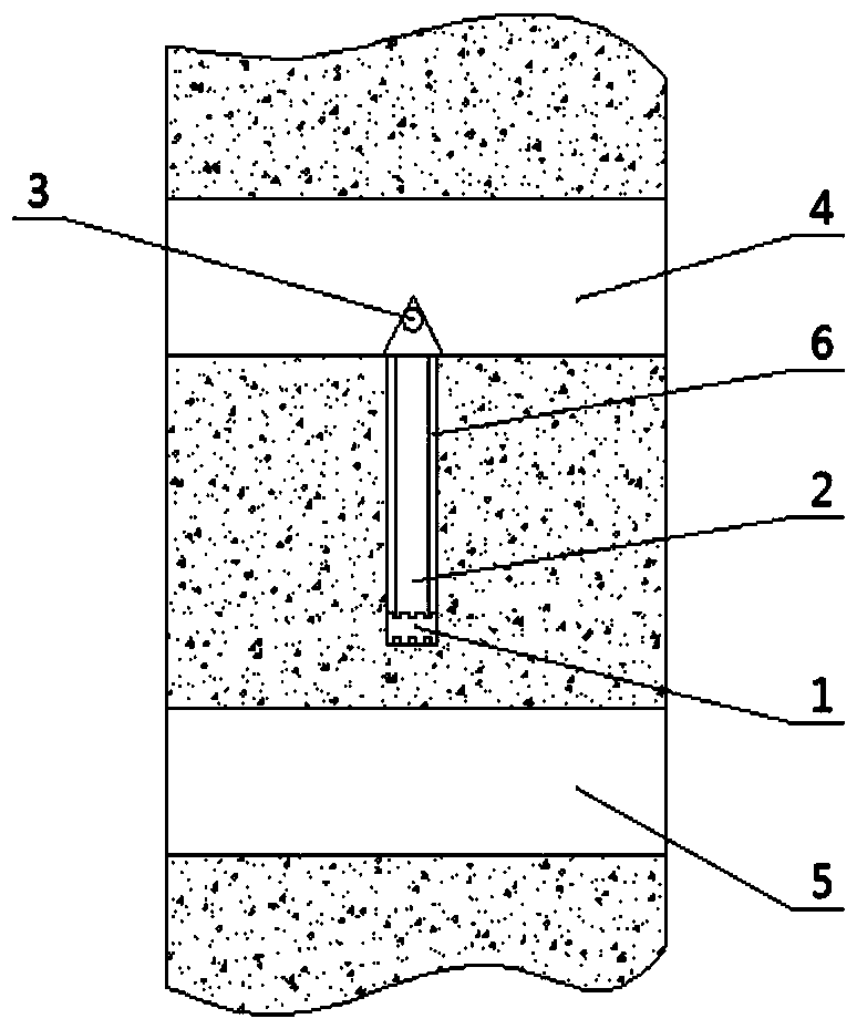 Safe and efficient construction method of long-distance one-end heading face ventilation raise