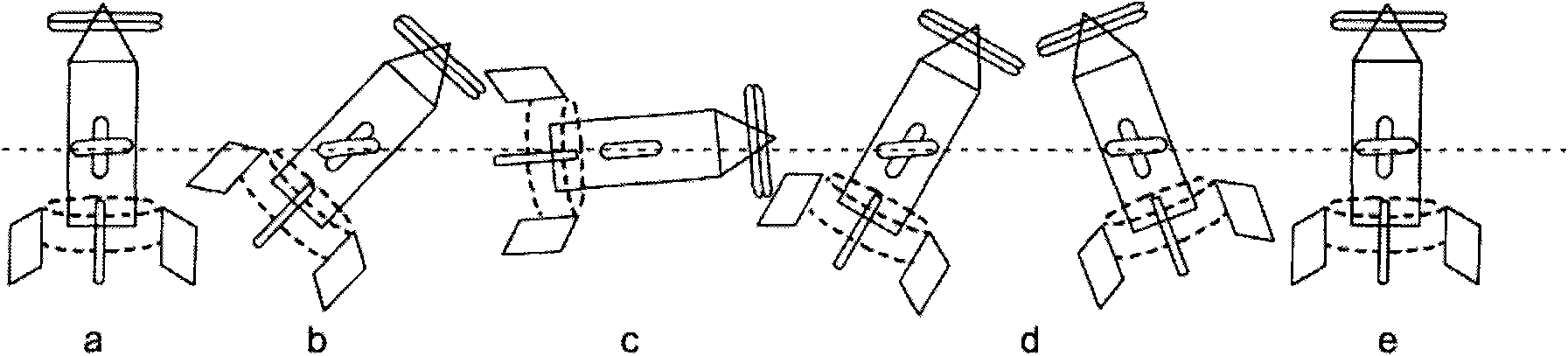 A composite rotating fixed-wing aircraft and its design method