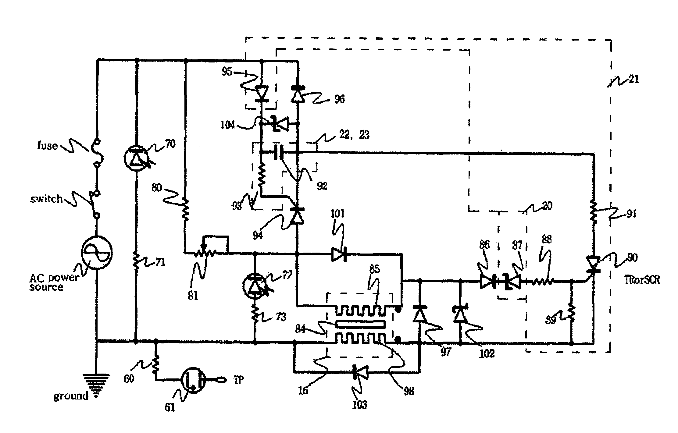 Temperature controller and temperature control method, and heating wire therefor