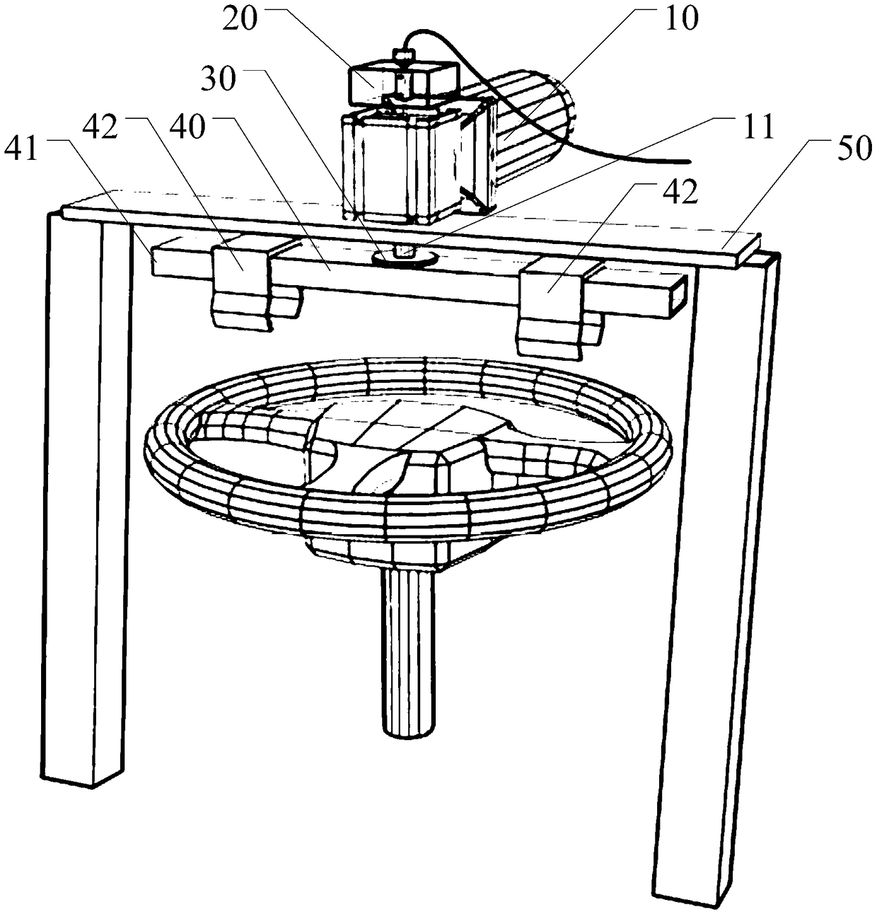 Auxiliary driving system applied to steering-wheel type or handle type steering vehicle