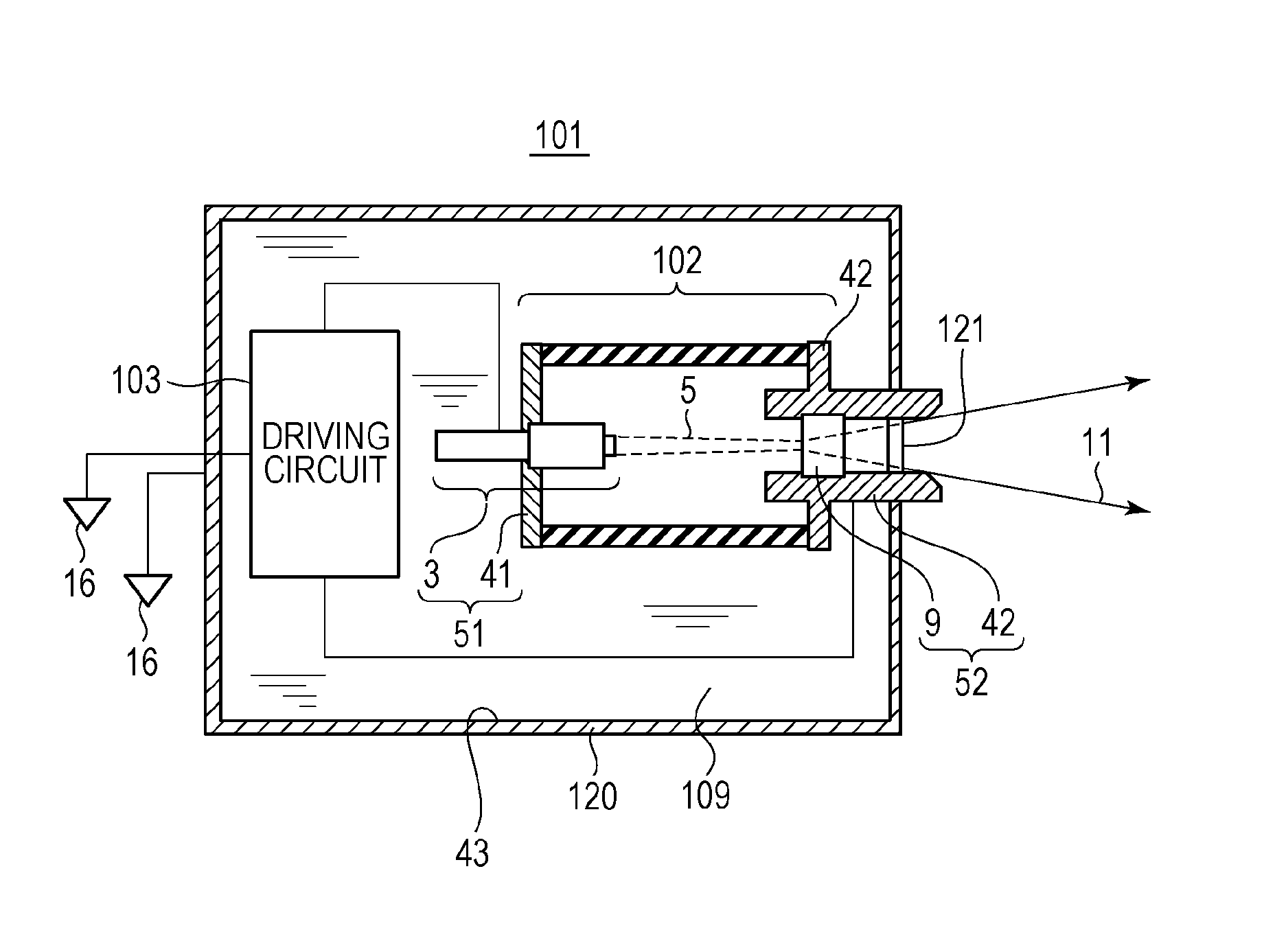 Transmission-type target for x-ray generating source, and x-ray generator and radiography system including transmission-type target