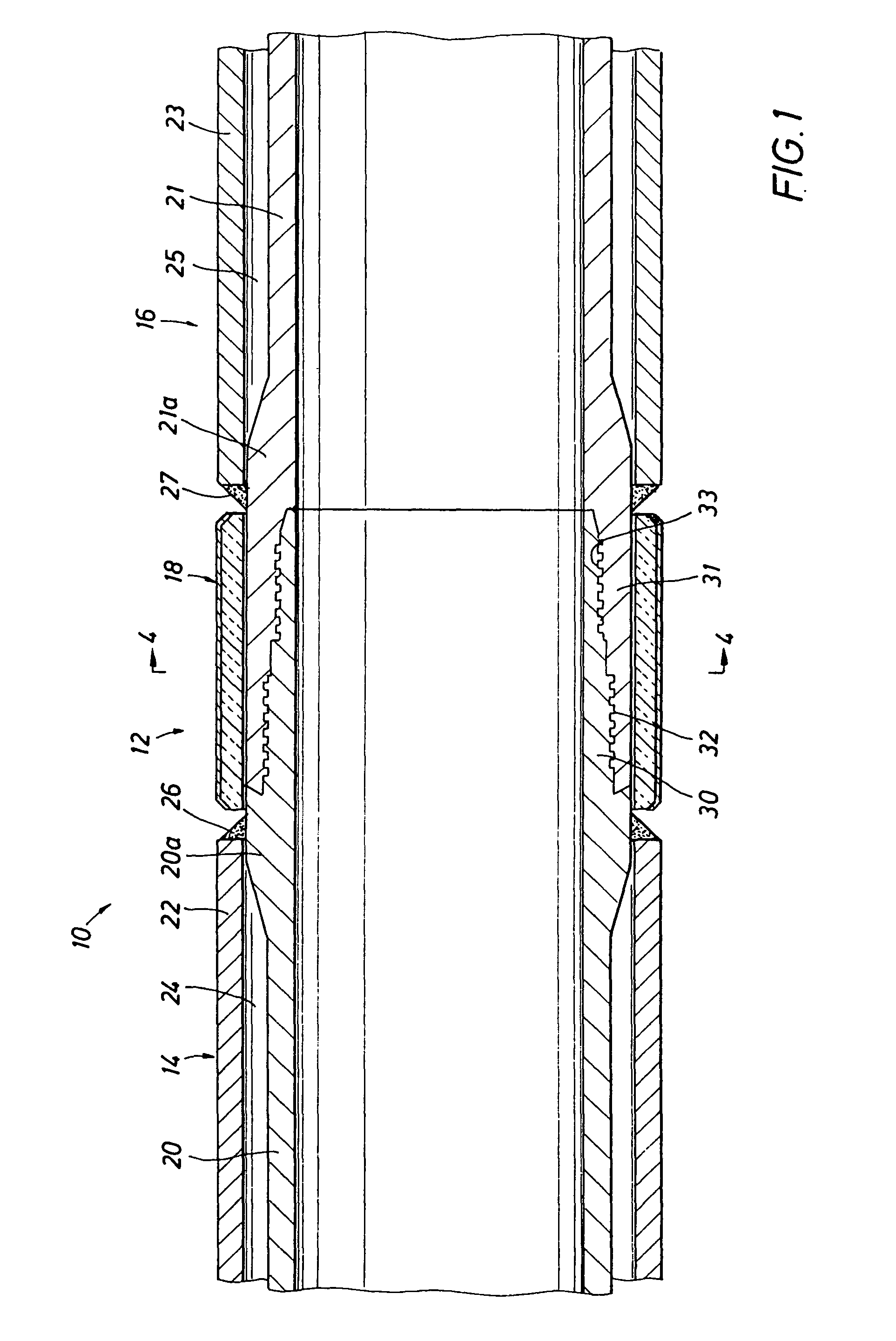 Insulated tubular assembly