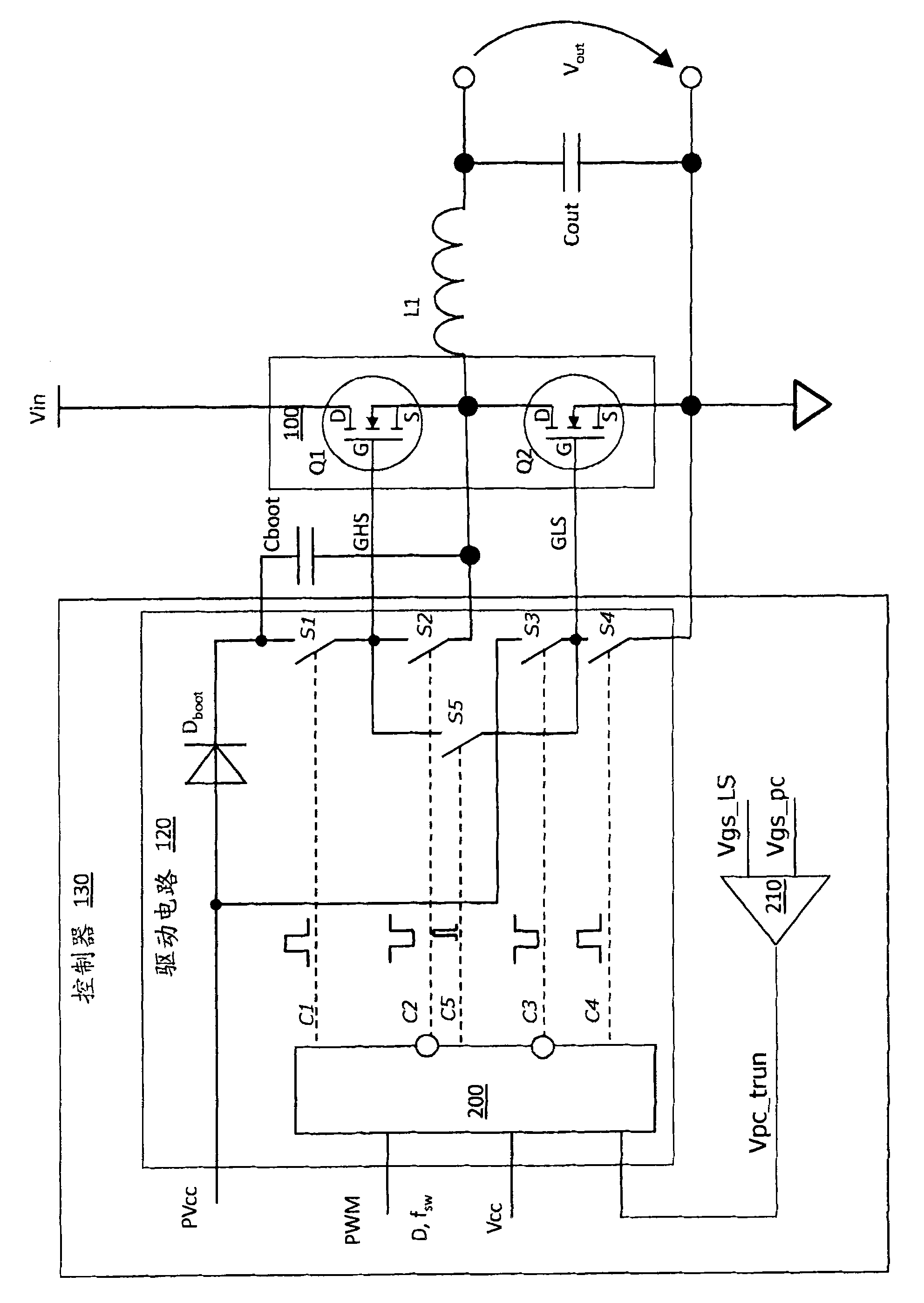 Charge recovery in power converter driver stages