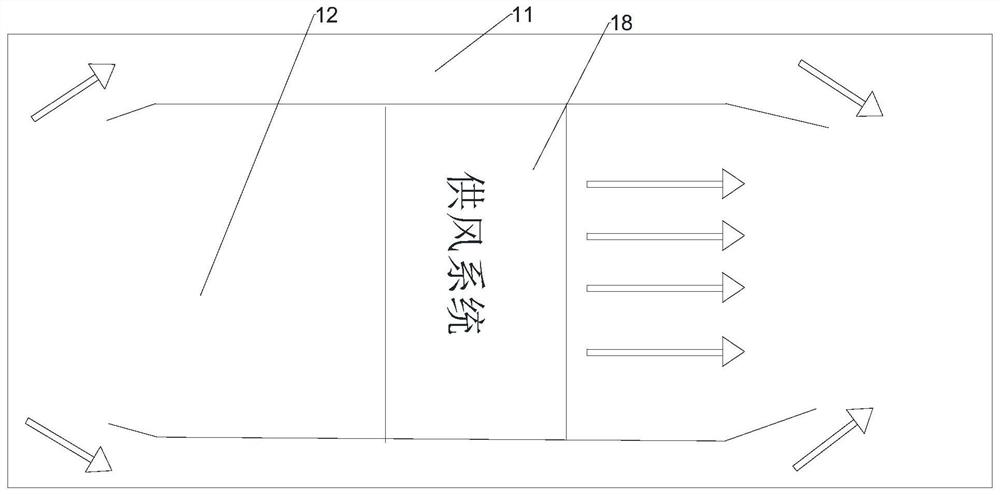 Shunting and pressurizing device and method for semiconductor equipment