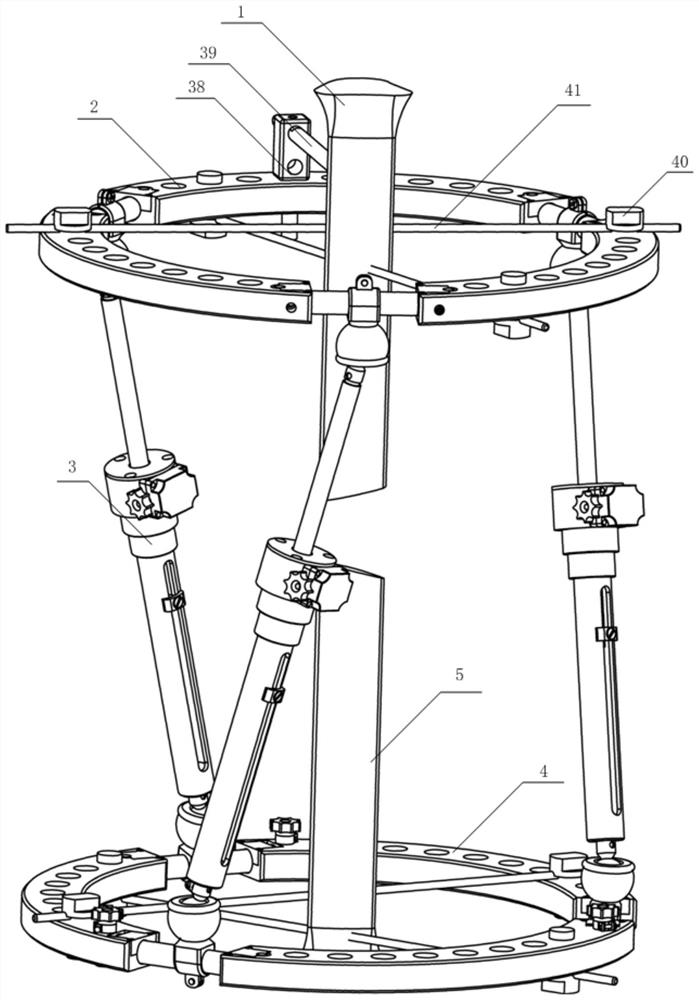 A joint-adjustable precision parallel external fixator