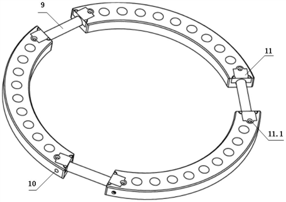 A joint-adjustable precision parallel external fixator