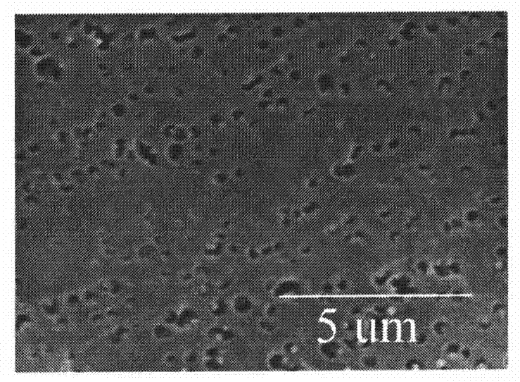 Organic-inorganic compound mesoporous membrane and preparation method and application thereof