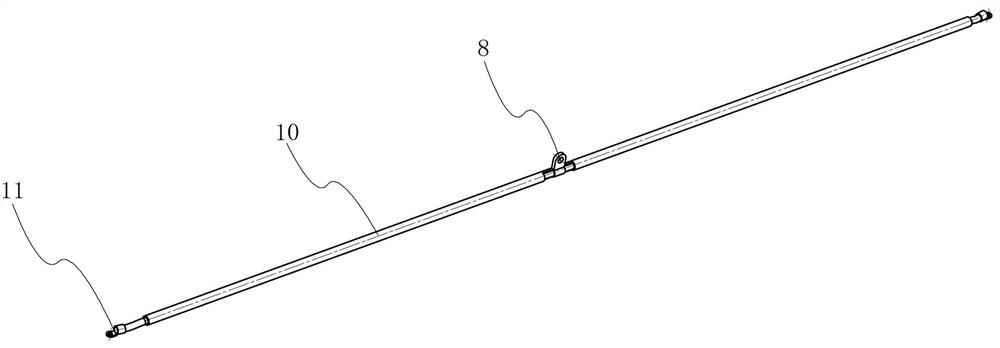 Novel pipeline support structure applied to high-speed geotechnical centrifugal machine