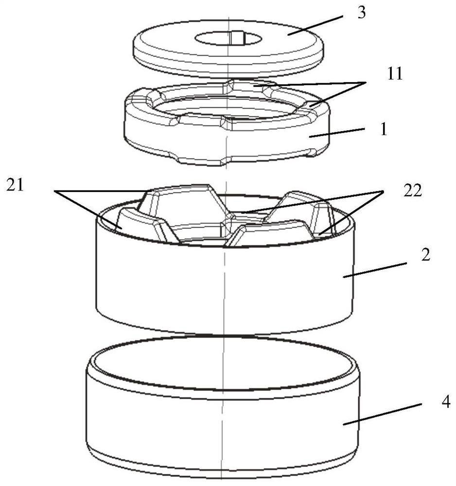 Bushing for upper support of vehicle