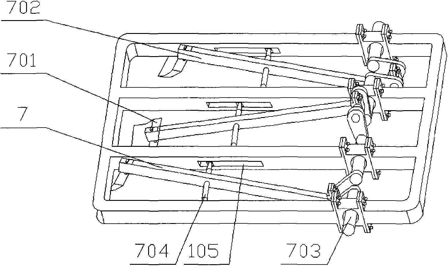 Orchard plowing machine