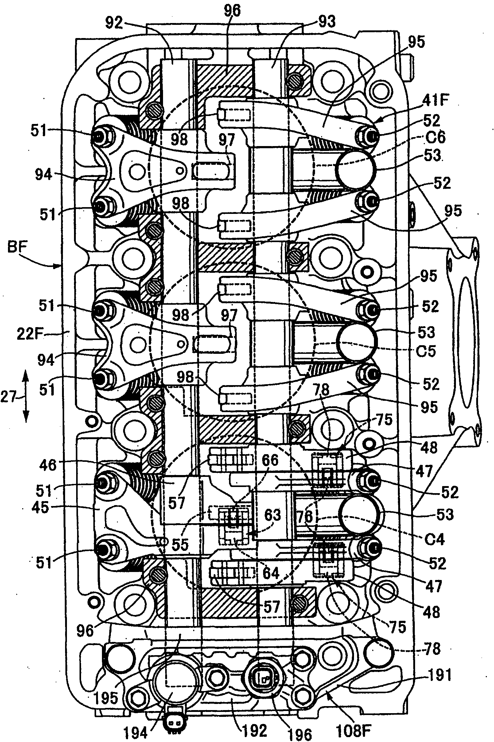 Valve gear control device for internal combustion engine