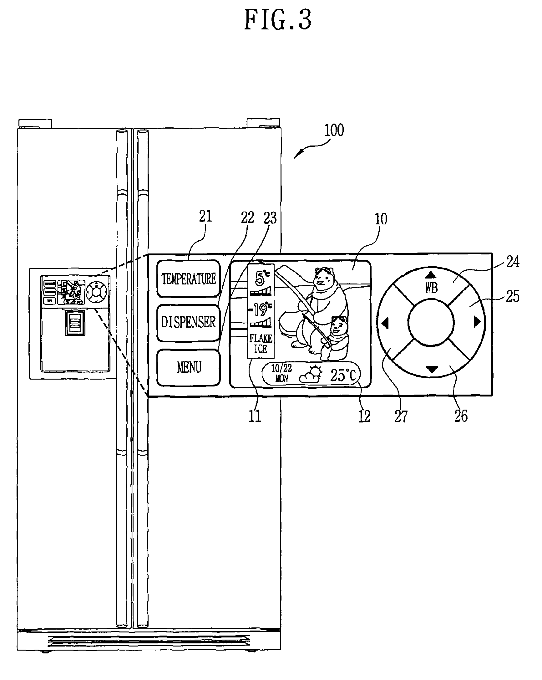 Electric device with wireless communication module
