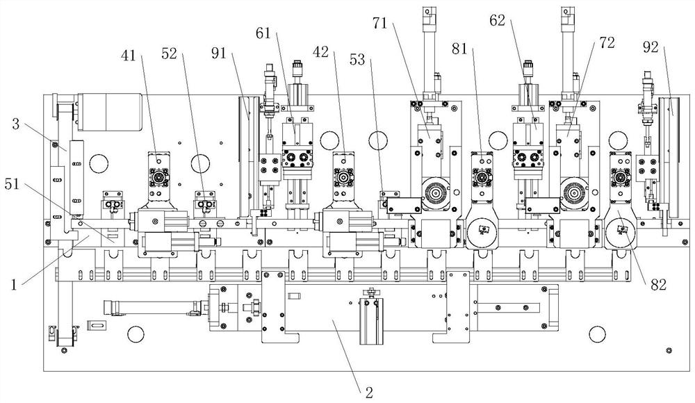Dumbbell bearing automatic assembling device