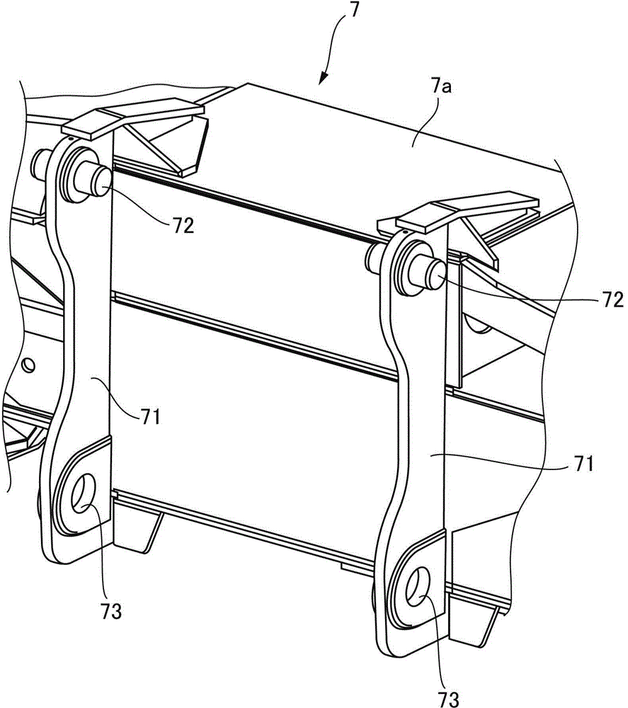 Outrigger connection locking device