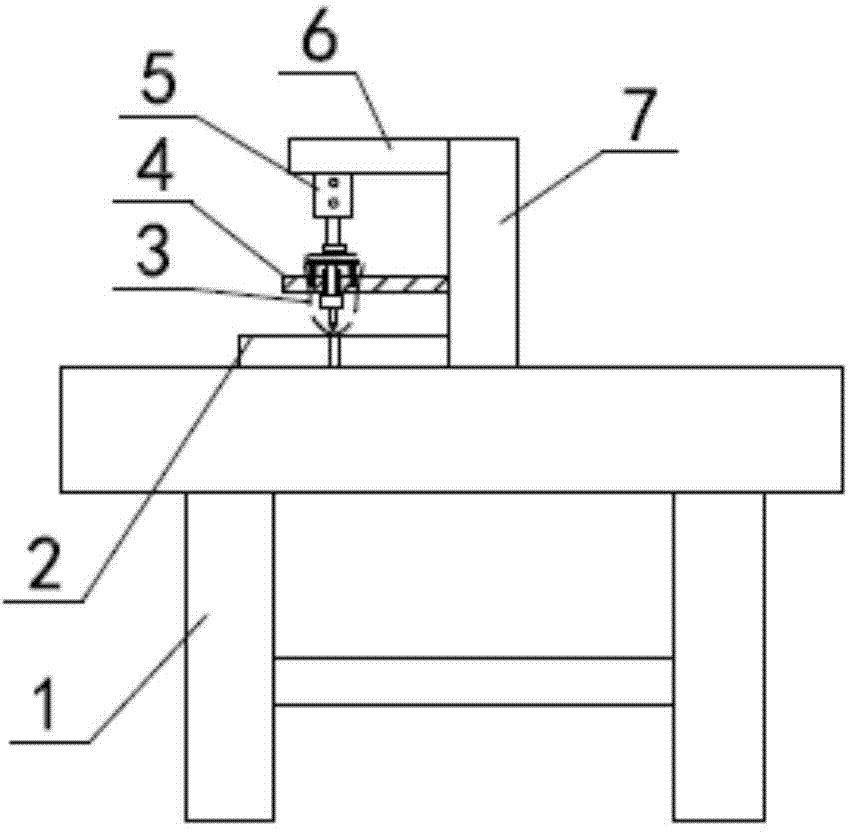 Cylinder type flanging mechanism for battery shell