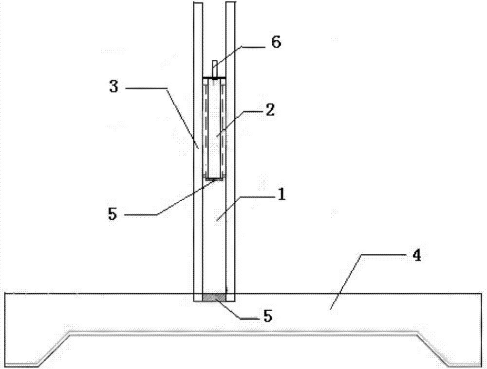 Double-lifting point embedded bulkhead gate system and application thereof