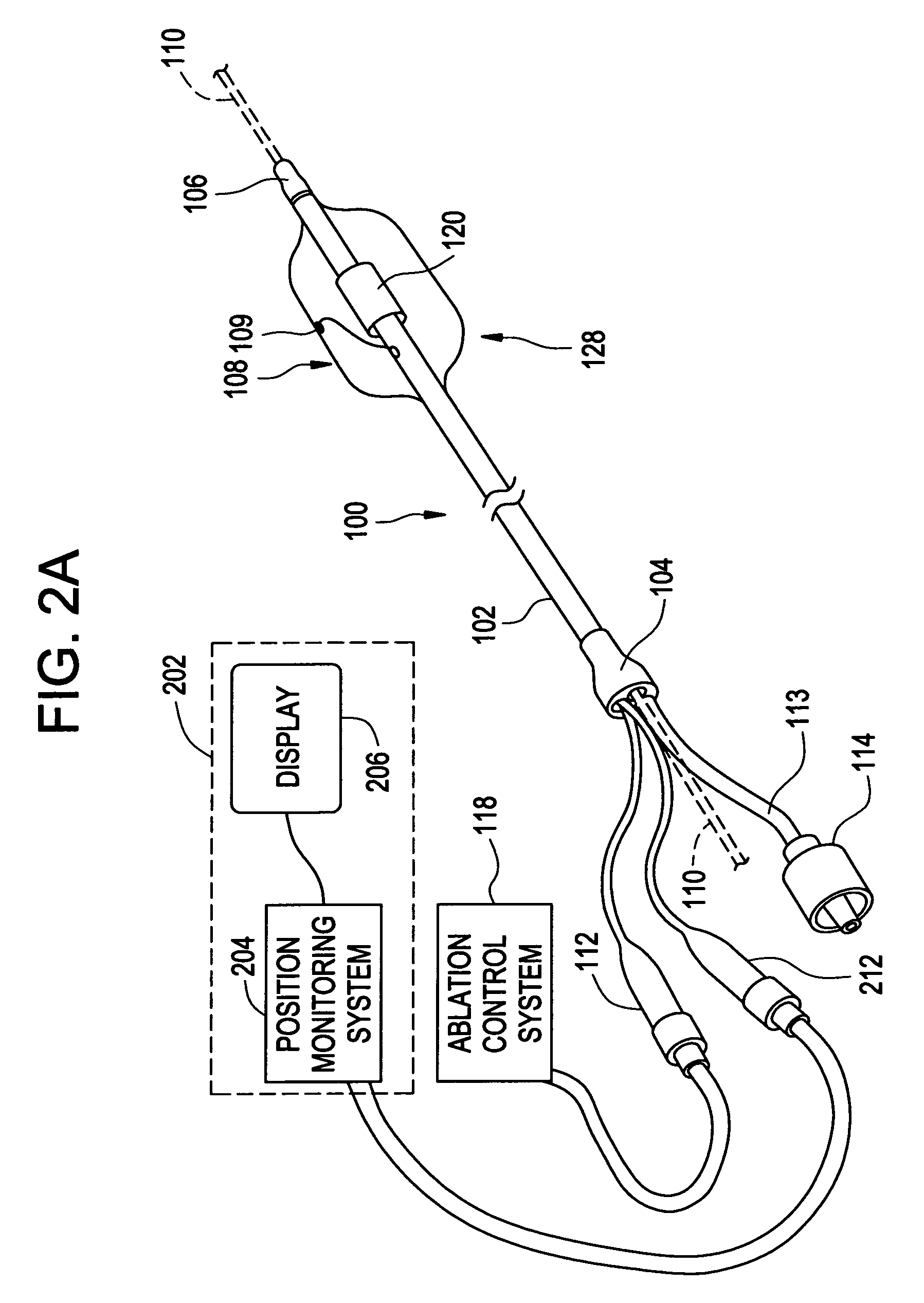 Ablation device with spiral array ultrasound transducer
