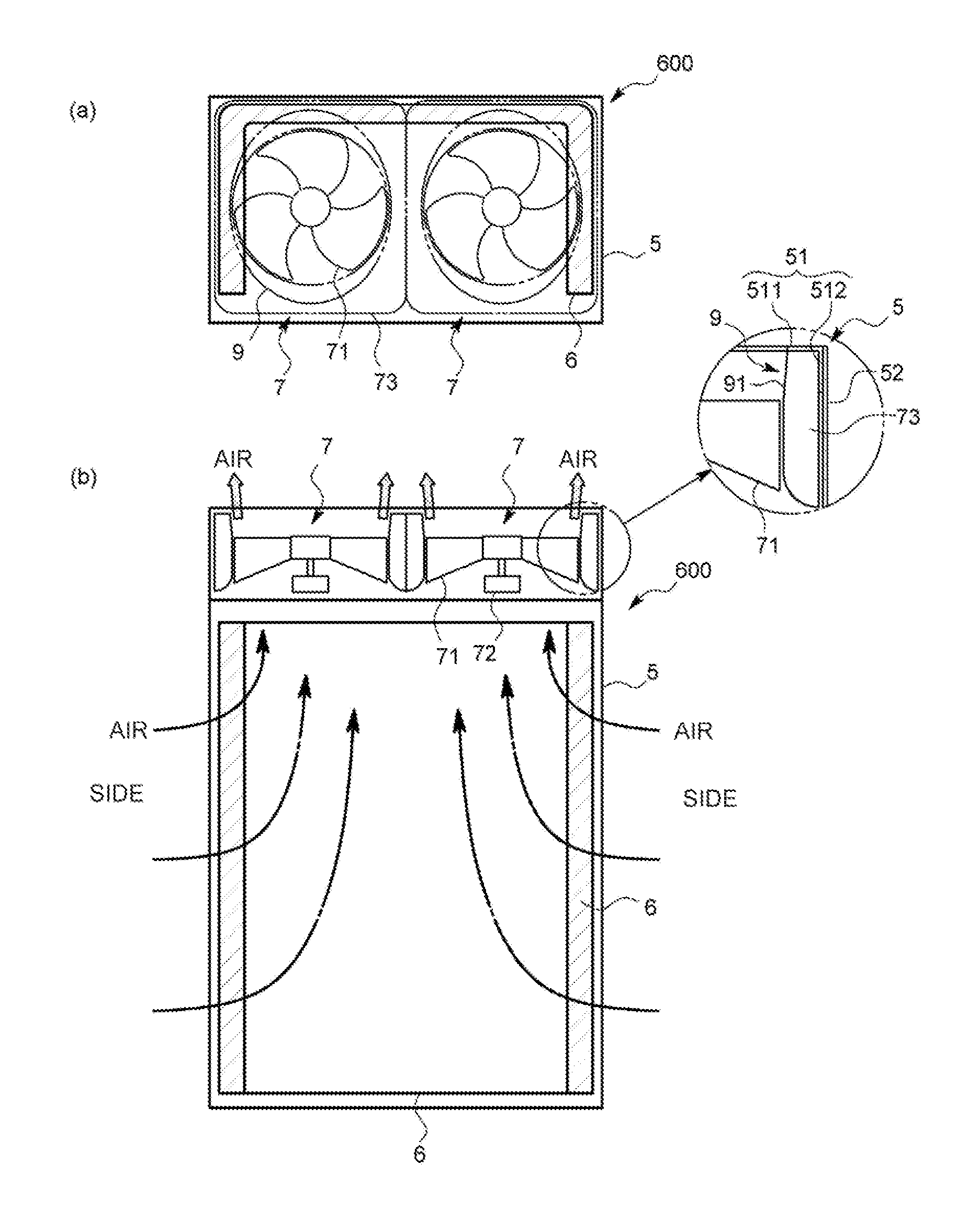 Blower and outdoor unit of air conditioner comprising same