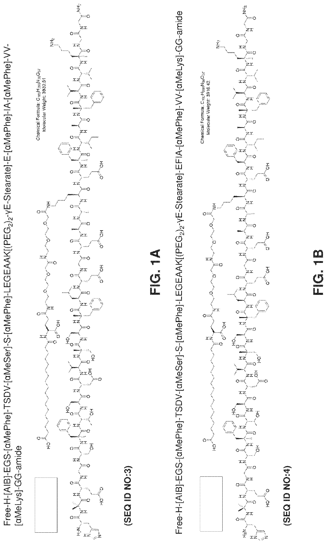 Oral delivery of glp-1 peptide analogs