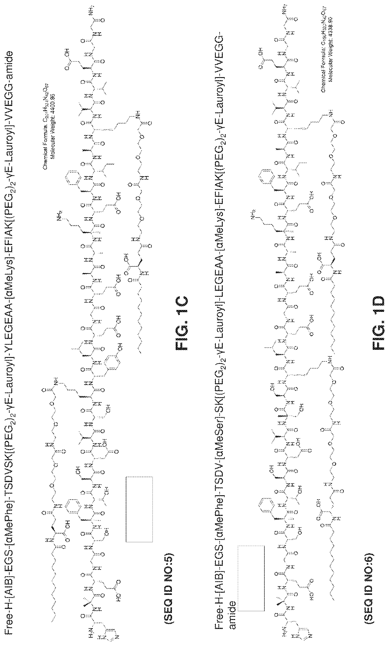 Oral delivery of glp-1 peptide analogs