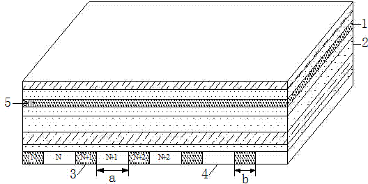 Method for performing ascending re-mining on hollow coal bed by column with one completely-filled side