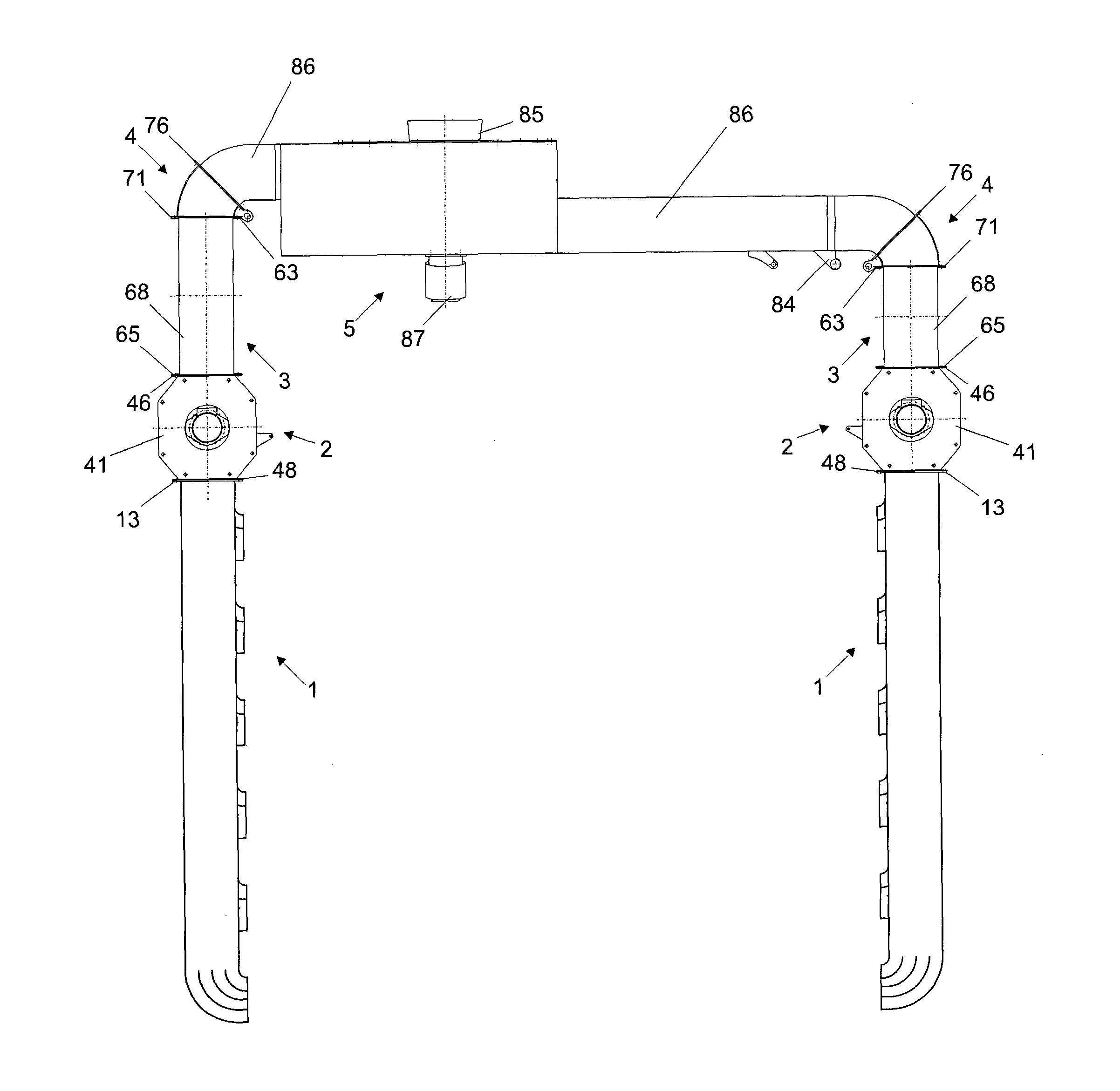 Air Blast Soft Fruit Harvesting Device