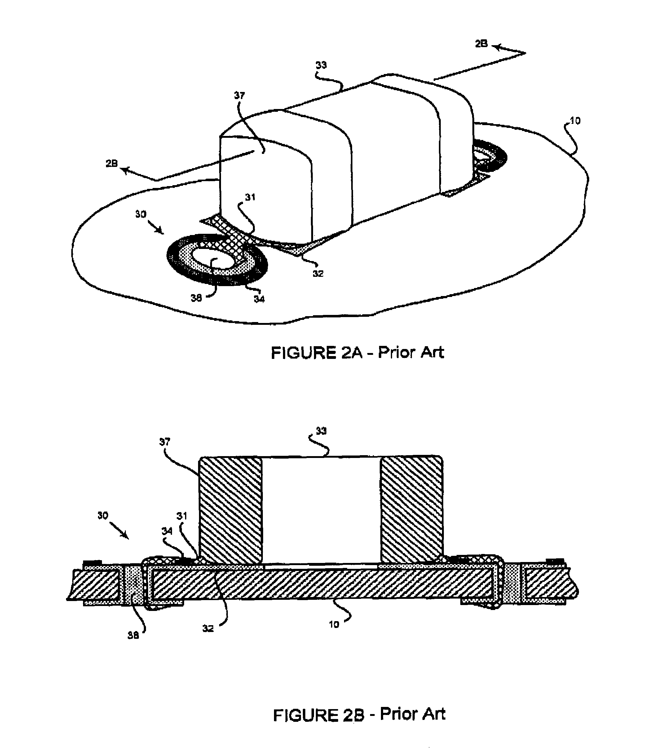 Substrate with via and pad structures