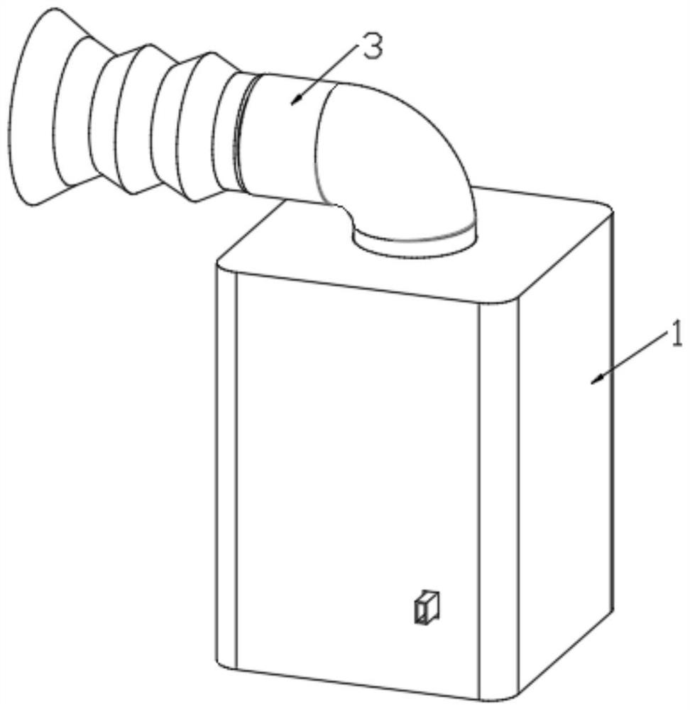 Textile air conditioner hot air recycling device