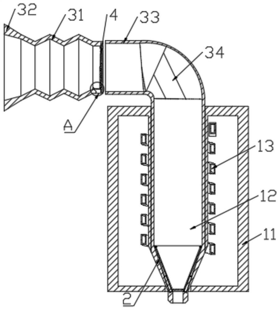 Textile air conditioner hot air recycling device