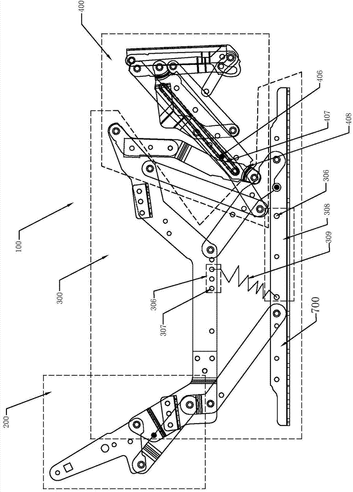 Dual-drive mechanical stretching device