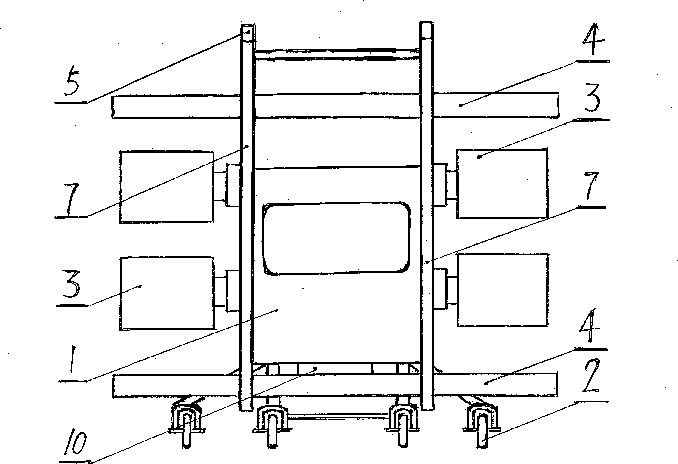 Vertical lifting hovercar