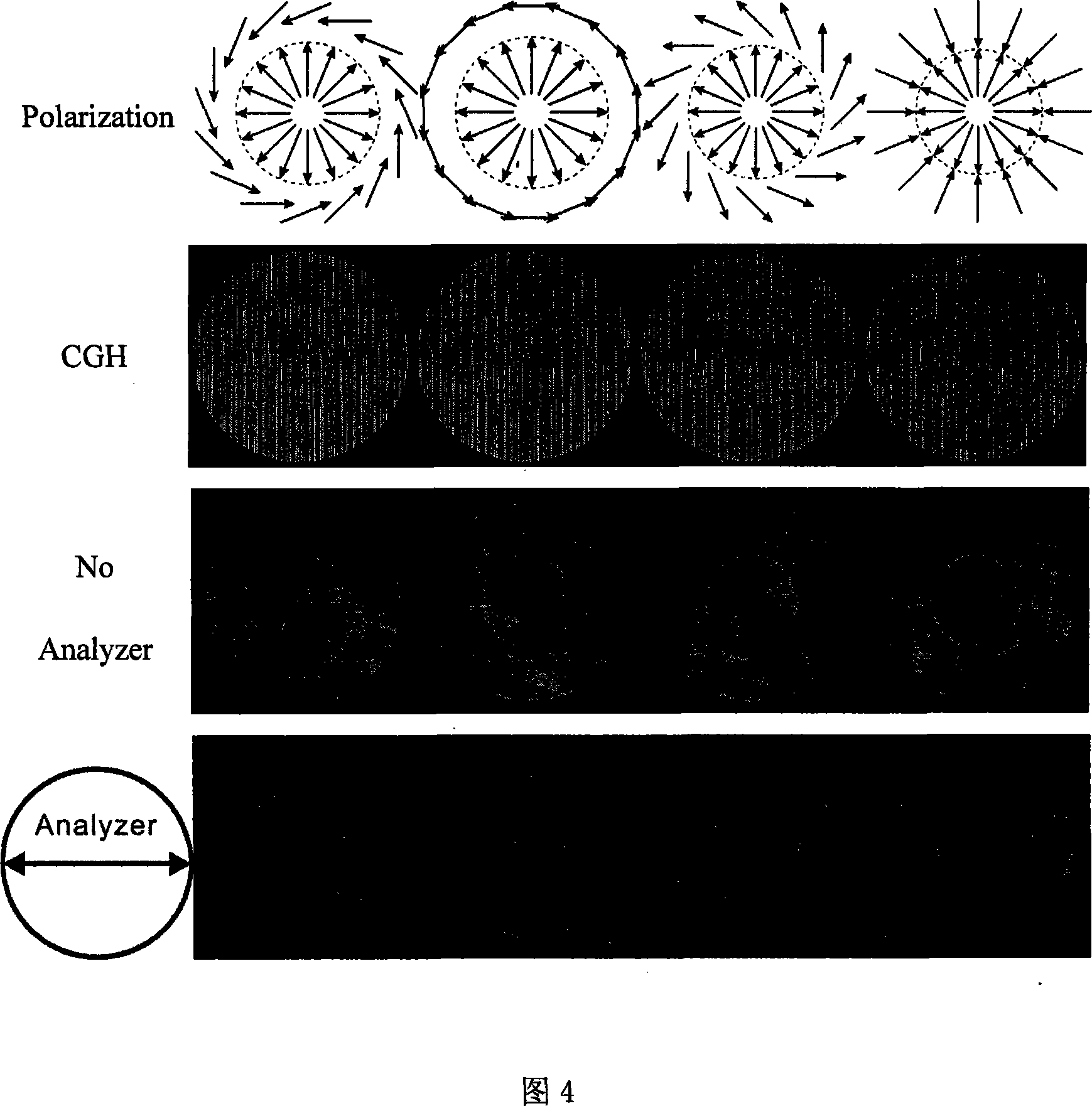 Generation device of random polarization distributing vector light beam