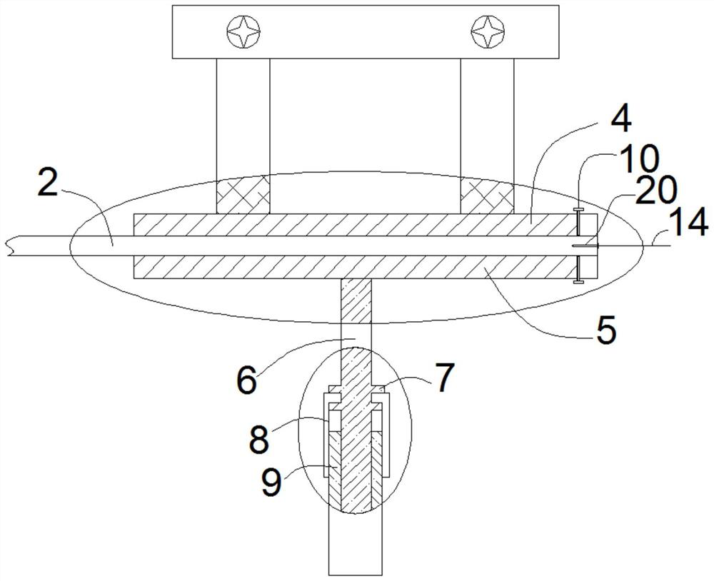 Copper wire drawing device