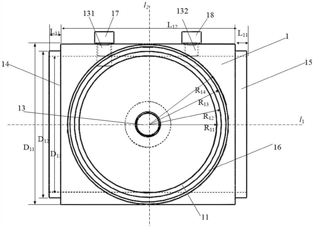 Device and method for testing energy release of active material under different atmospheres