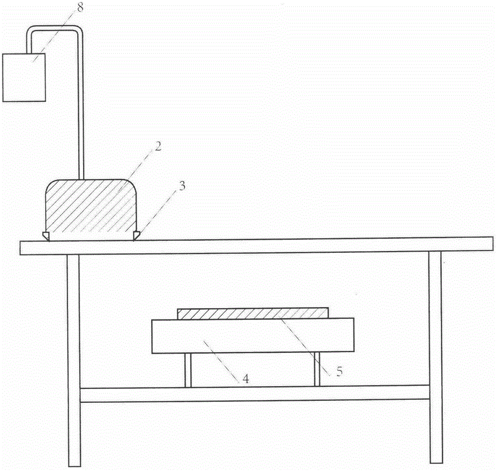 A glue coating method and device