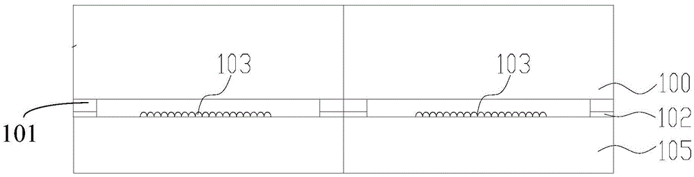 Semiconductor chip packaging structure and packaging method thereof