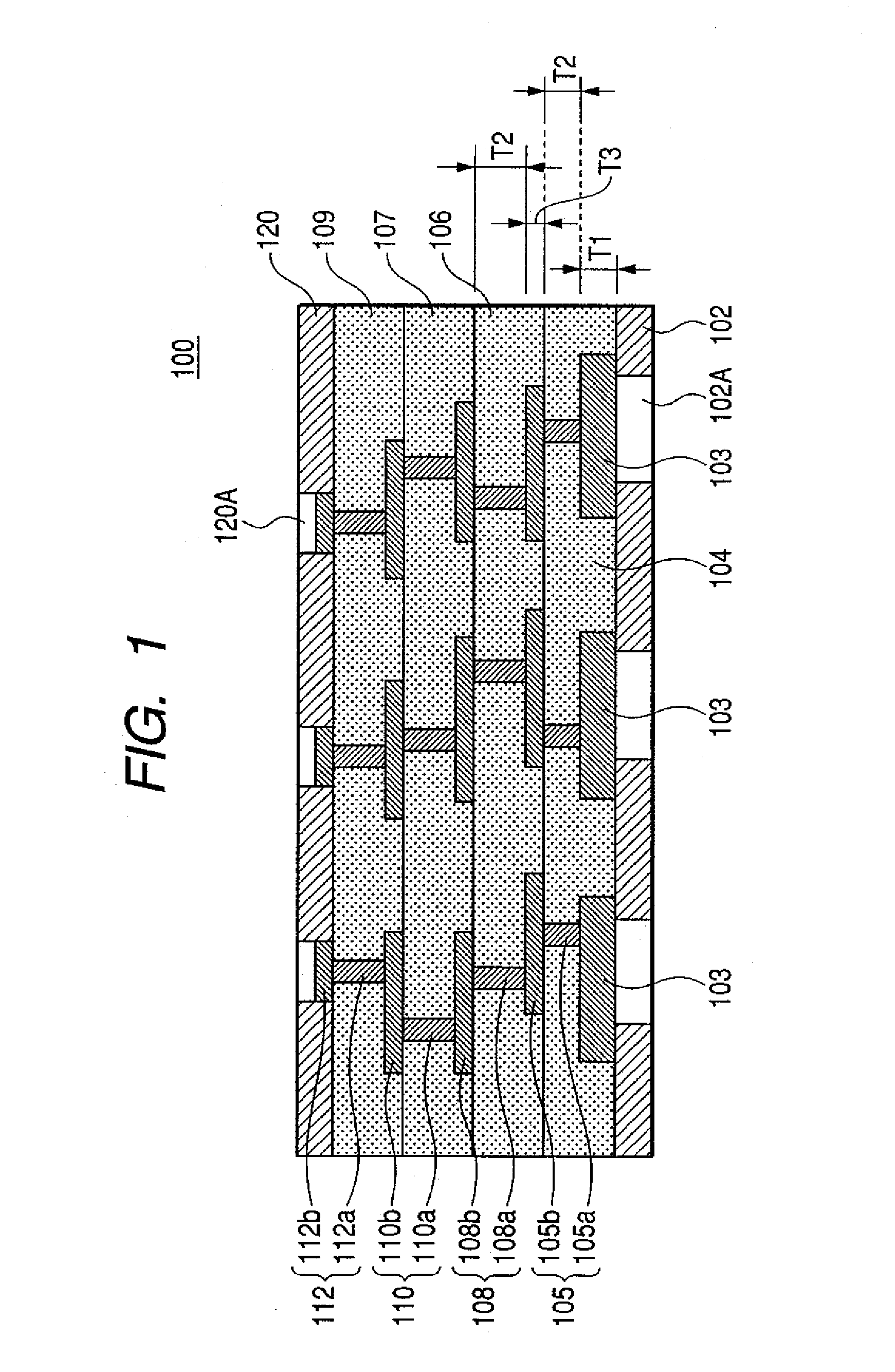 Multilayered wiring substrate including wiring layers and insulating layers and method of manufacturing the same