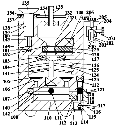 Multifunctional low-energy-consumption domestic sewage treatment device