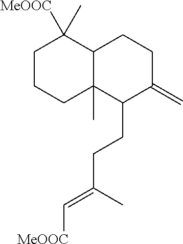 Use of a <i>Copaifera </i>extract to combat alopecia and seborrhea