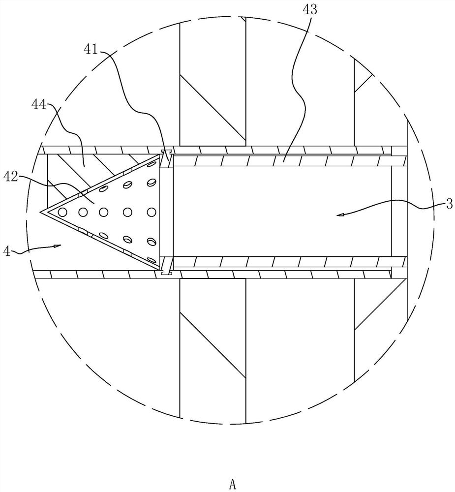 A transplanting device for improving plant resistance and shortening slow seedlings