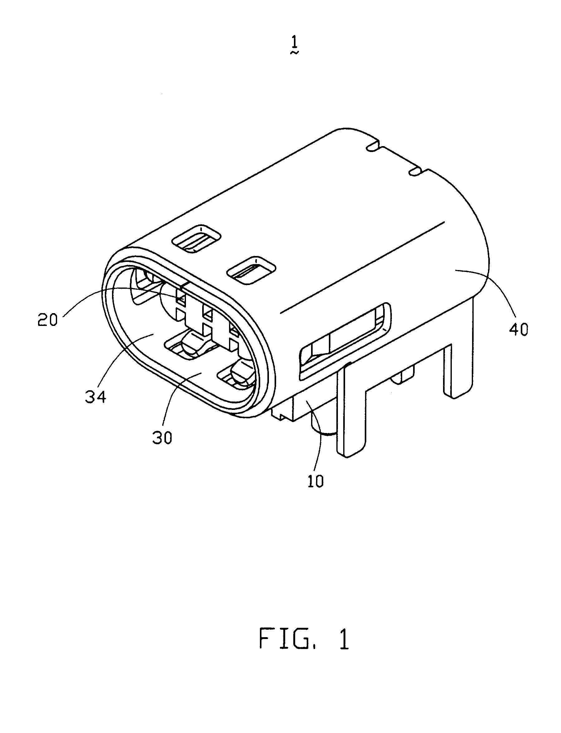 Double shielded electrical connector