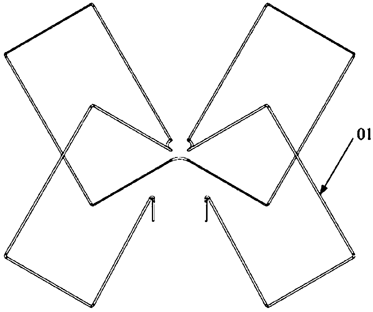 Shortwave Vertical Antenna and Its Supporting Device