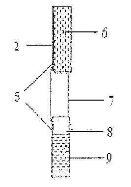 Colloidal gold test card for quickly testing ergot alkaloid and preparation method thereof