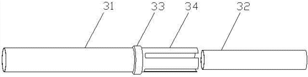 Abdomen skin flap fixing device