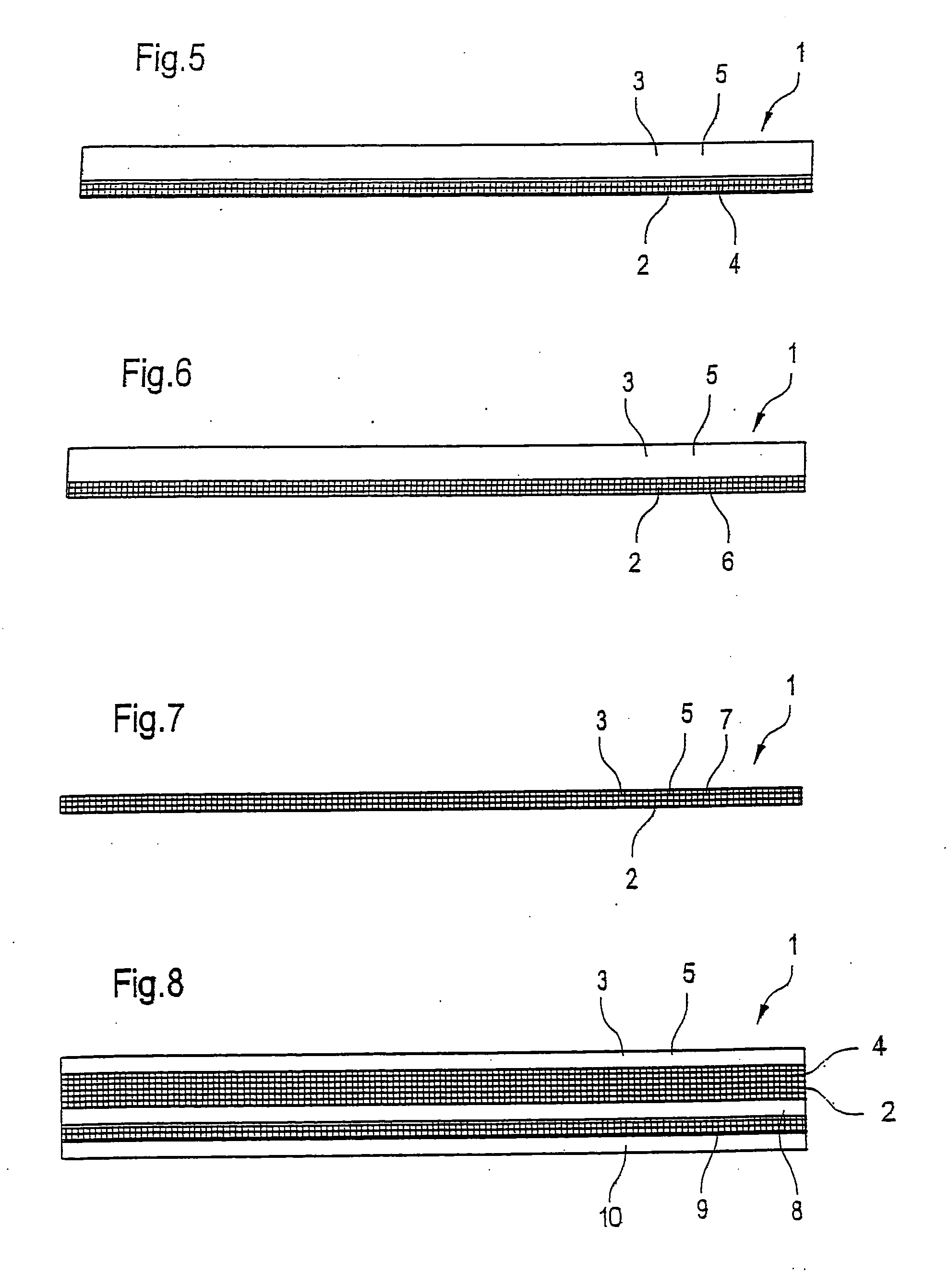 Belt for transferring an in-production fibrous web